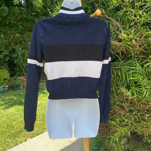 Zara Striped turtleneck sweater - Picture 4 of 6